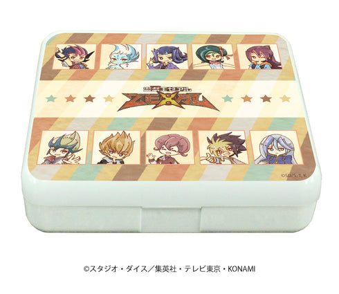 『遊☆戯☆王ZEXAL』小物ケース(ラムネ付き) 01/集合デザイン(レトロアート)